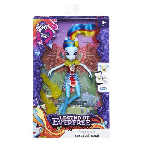 Crystal Wings Rainbow Dash Doll My Little Pony Legend Everfree