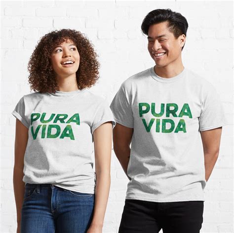 Pura Vida Great For Costa Rican Pride T Shirt By Strangestreet
