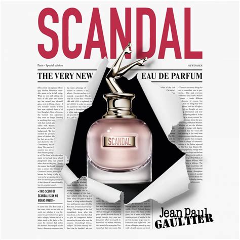 Lady Griffe Beleza And Estilo Perfume Scandal Jean Paul Gaultier Eau