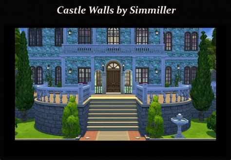 Sims 4 Castle Walls