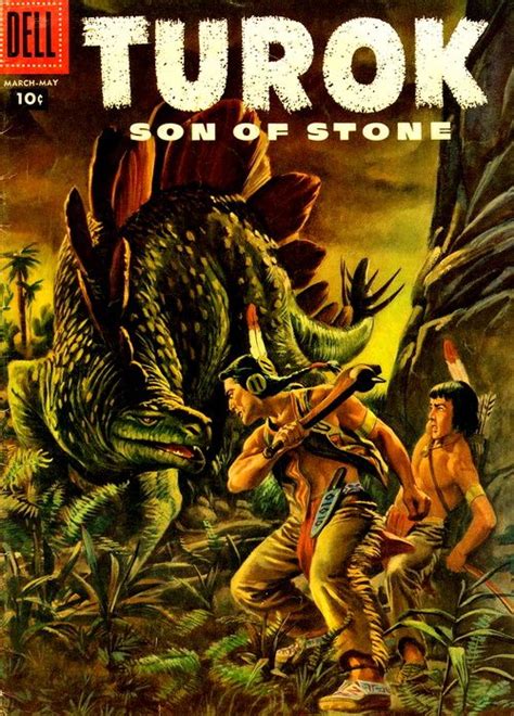 Turok Son Of Stone No Mar May Cover Art By Morris Gollub