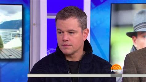 Matt Damon Says He Realizes He Needs To Shut Up For A While About Sexual Harassment