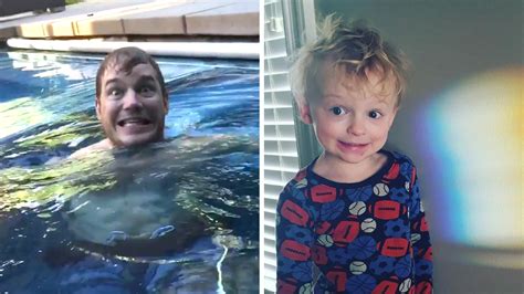 Saving the world from boredom. See what happens when Chris Pratt's 3-year-old drops his phone into the pool - TODAY.com