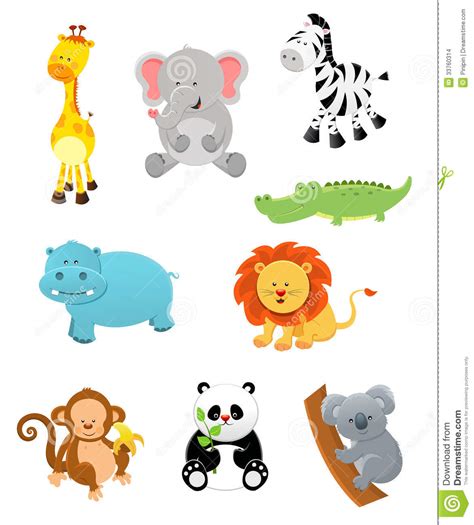 Safari Animals Stock Images Image 33760314