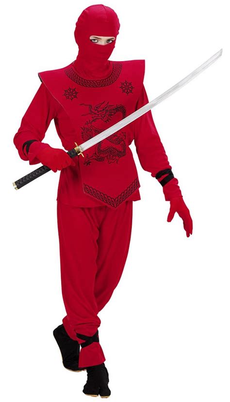 Tween Red Ninja Costume