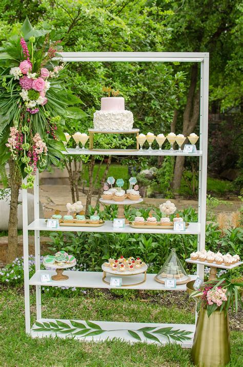 Tropical Bridal Shower Inspiration Details