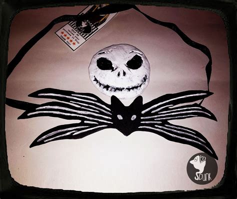 Jack Skellington Bow Tie Nightmare Costume Halloween Etsy