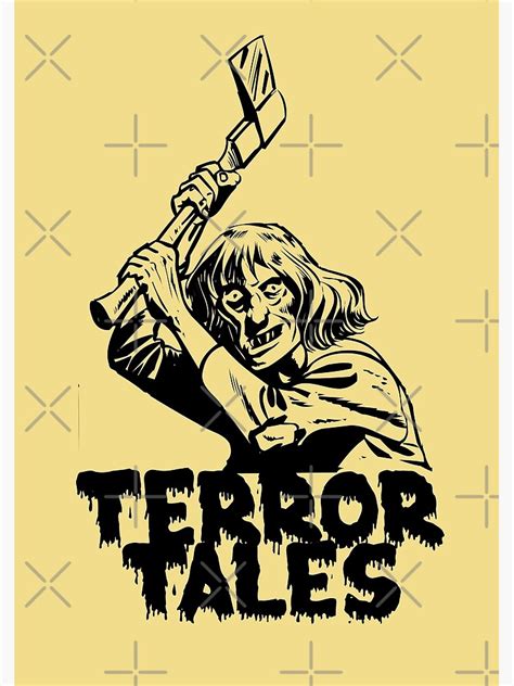 Horror Tale Comic Book Poster For Sale By Adicto Redbubble