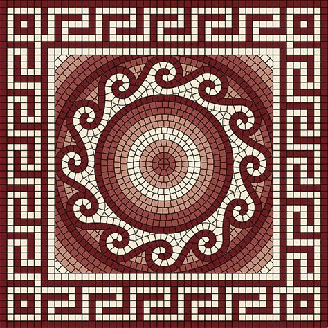 Top 60 Ancient Roman Mosaic Clip Art Vector Graphics And Illustrations