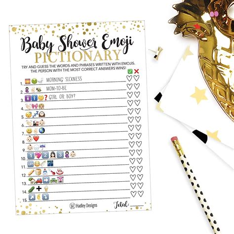 Emoji Game For Baby Shower