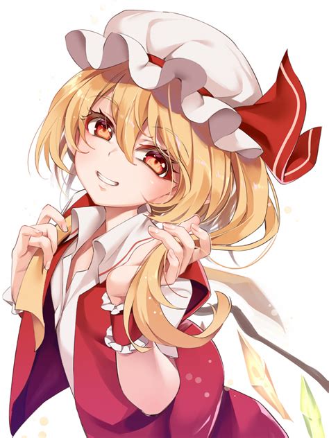 Asutora Flandre Scarlet Touhou Commentary Request Highres 1girl