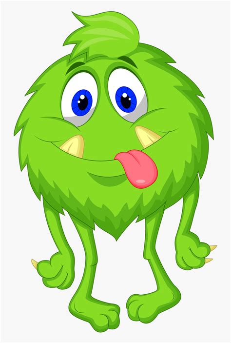Little Green Alien Cartoon Characters Monster Cartoon Monsters