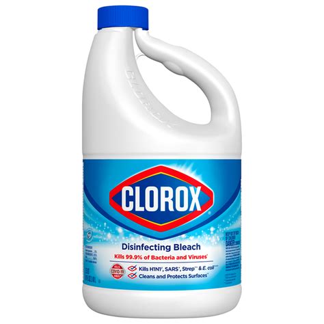 Clorox Disinfecting Bleach Concentrated Formula Regular Bottle 81