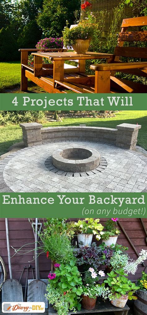 Choose a location the first step for. 4 Projects to Enhance Your Backyard (on Any Budget ...