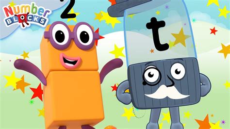 learn to count and read 1 hour of alphablocks and numberblocks crossover level 1 youtube