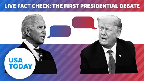 Presidential Debate President Trump Joe Biden Bicker In First Meeting