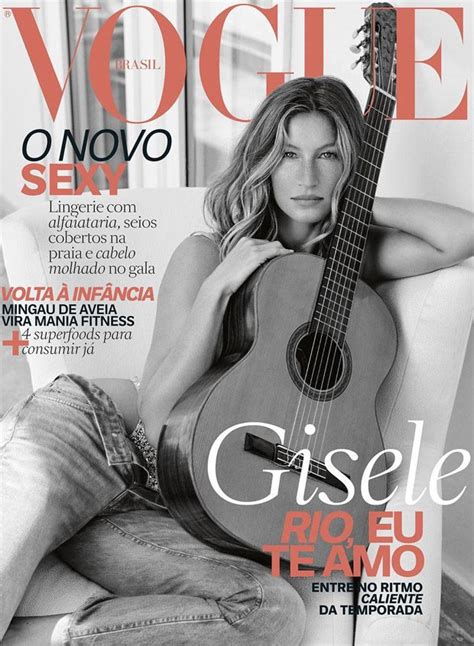 Gisele Bundchen Stuns In Chanel For Vogue Brazil November 2016 Cover