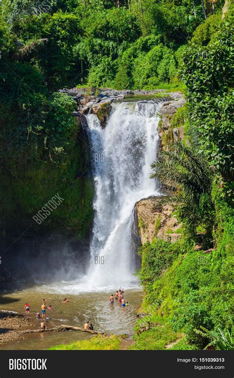 Tegenungan Waterfall Image And Photo Free Trial Bigstock