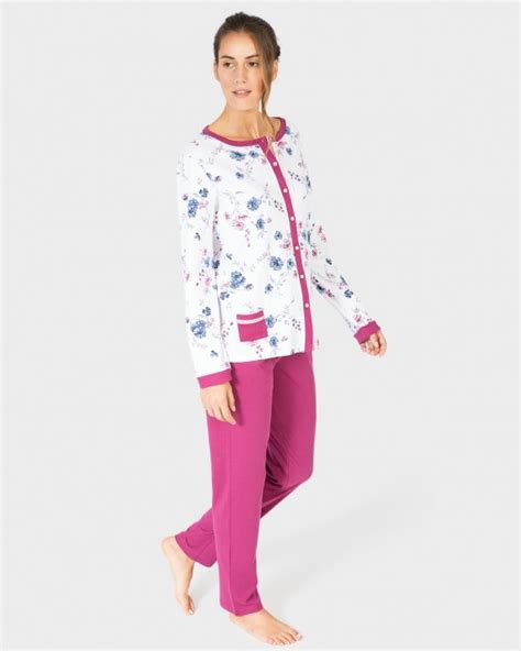 Pijama Mujer AlgodÓn Flores Centro Textil Massana Sl