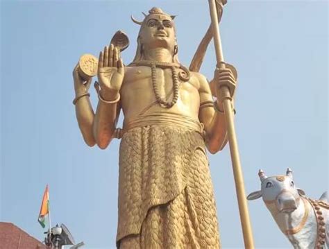 delhi ncr mahashivratri 2023 mahadev 65 feet high idol center of attraction in janakpuri in
