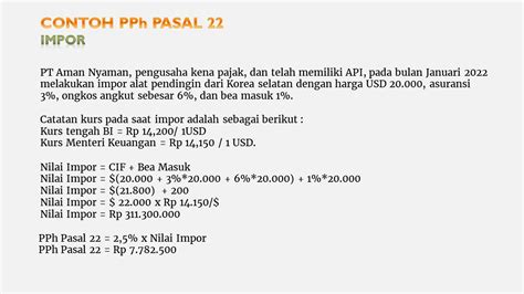 Pph Pasal Impor Homecare