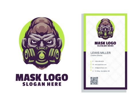 Mask Logo Designs By Satset Std On Dribbble
