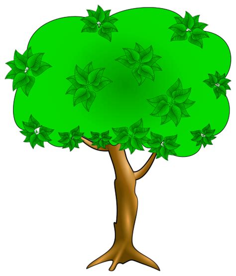 Green Tree Clipart Clip Art Image Clipsafari