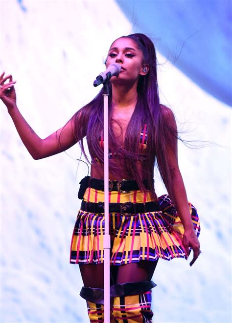 Ariana Grande Performs At Coachella Stage During The 2019 Coachella