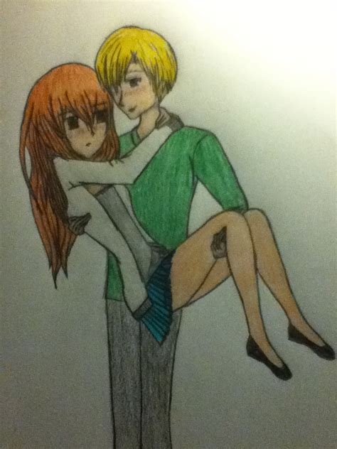 Guy Holding A Girl By Baileymarie22 On Deviantart