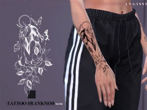Nova Butterfly Hand Zyx In 2021 Sims 4 Tattoos Sims 4 Collections Sims