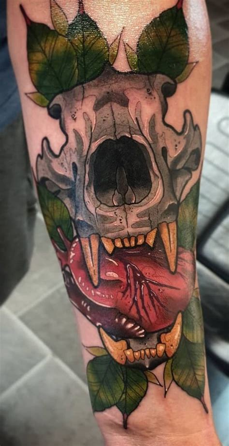 Bear Skull Tattoos Meanings Symbolism And Tattoo Designs