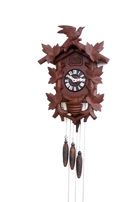 Quail Cuckoo Clock Wooden Hand Carved Cuckoo Clock 1 Day Etsy