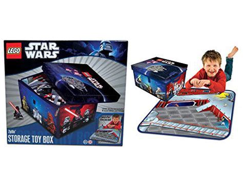 2 Item Bundle Lego Star Wars Zipbin Toy Box And Playmat Bonus