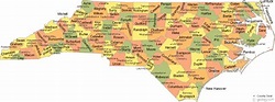 Large Map Of Nc Counties - Get Latest Map Update