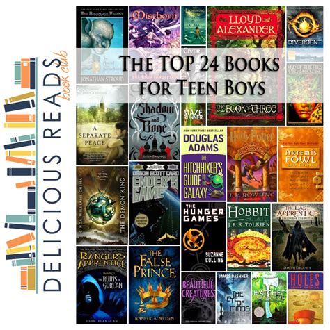 Author Robin King Blog Top 24 Books For Teen Boys