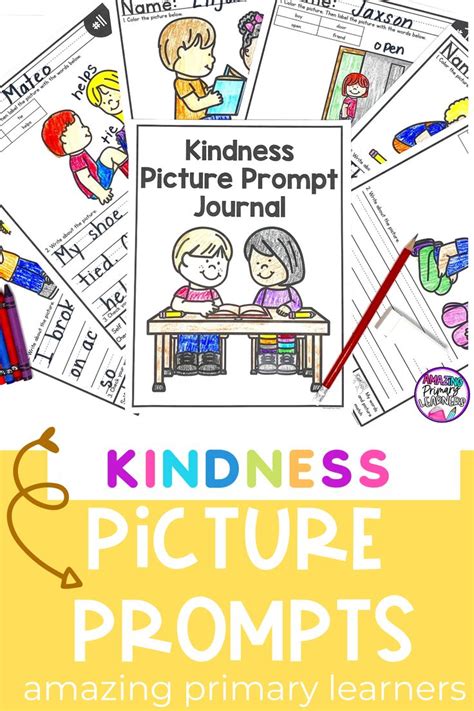 Kindness Activities Writing Picture Prompts The Great Kindness