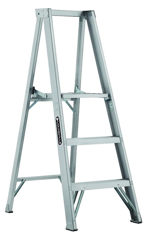 Louisville Ladder 3 Foot Aluminum Platform Ladder Type Ia 300 Pound