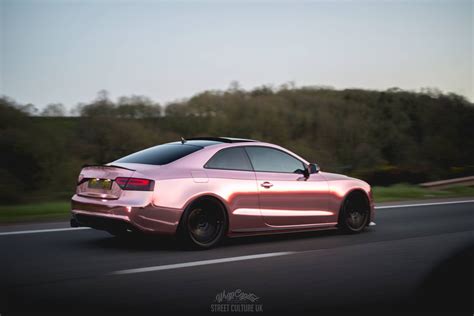 Rose Gold Audi A5 S Line Wrap Capital Audi A5 Audi