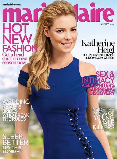 Katherine Heigl For Marie Claire Uk August 2014 Red Carpet Fashion