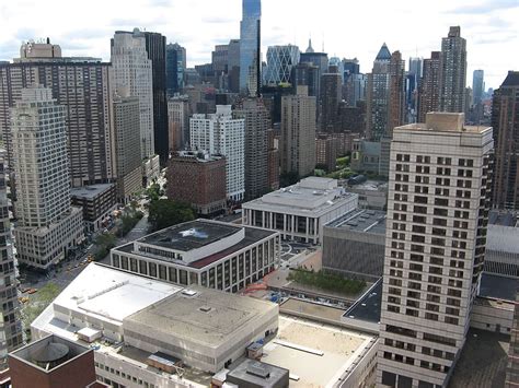 Lincoln Center Manhattan New York City Building Exterior Built