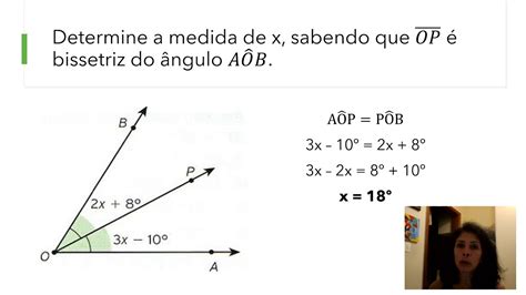 Bissetriz De Um Ângulo Youtube