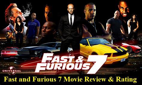 Read our review of the new fast and furious movie from fast five and tokyo drift director justin lin. Fast & Furious 7 Movie Review Rating