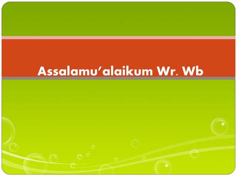 ppt assalamu alaikum wr wb powerpoint presentation free download id 3467800