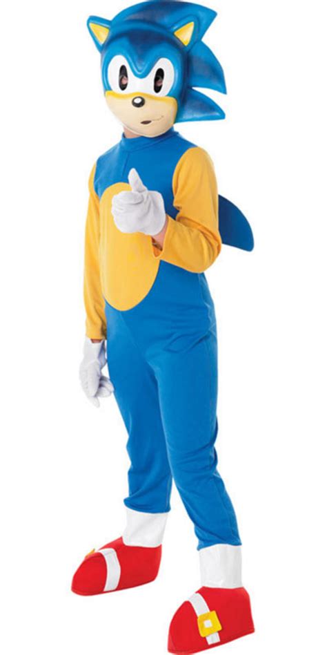 Official Licensed Kids Sonic The Hedgehog Fancy Dress Costume