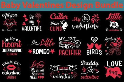 89 Baby Valentines Svg Bundle Designs And Graphics