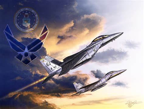 Us Air Force Digital Art By Kurt Miller