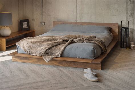Oregon Low Platform Bed Solid Wood Natural Bed Company Platform