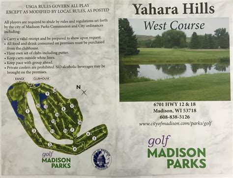 Yahara Hills Golf Course - West - Course Profile | Course 