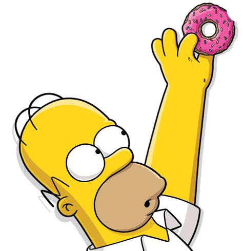 Download Homer Bart Area Donuts Artwork Simpson Hq Png Image