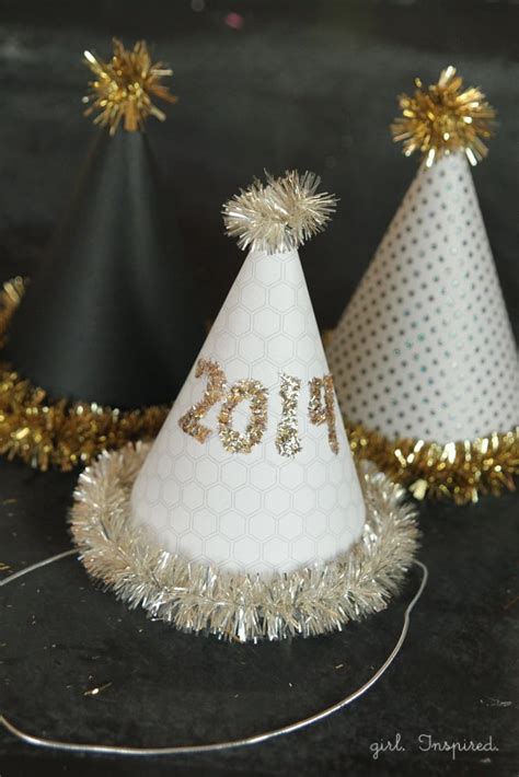 New Years Eve Hats Diy Girl Inspired